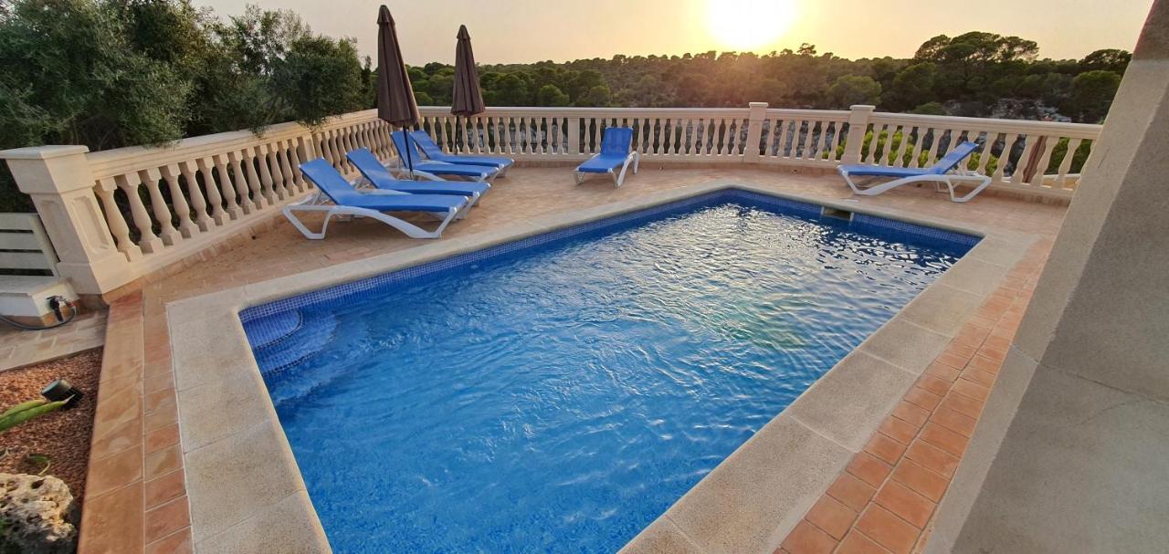 * Casa Del Diamante - Meer- Und Buchtblick Villa * Cala Pi  Exteriör bild