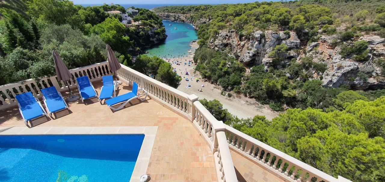 * Casa Del Diamante - Meer- Und Buchtblick Villa * Cala Pi  Exteriör bild