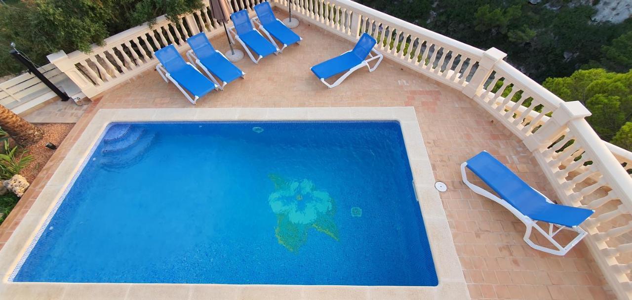 * Casa Del Diamante - Meer- Und Buchtblick Villa * Cala Pi  Exteriör bild