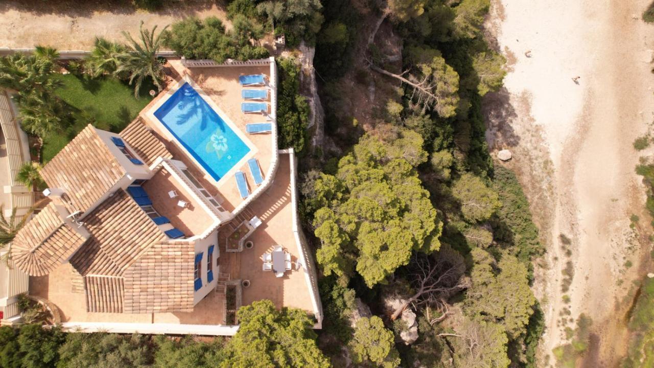 * Casa Del Diamante - Meer- Und Buchtblick Villa * Cala Pi  Exteriör bild