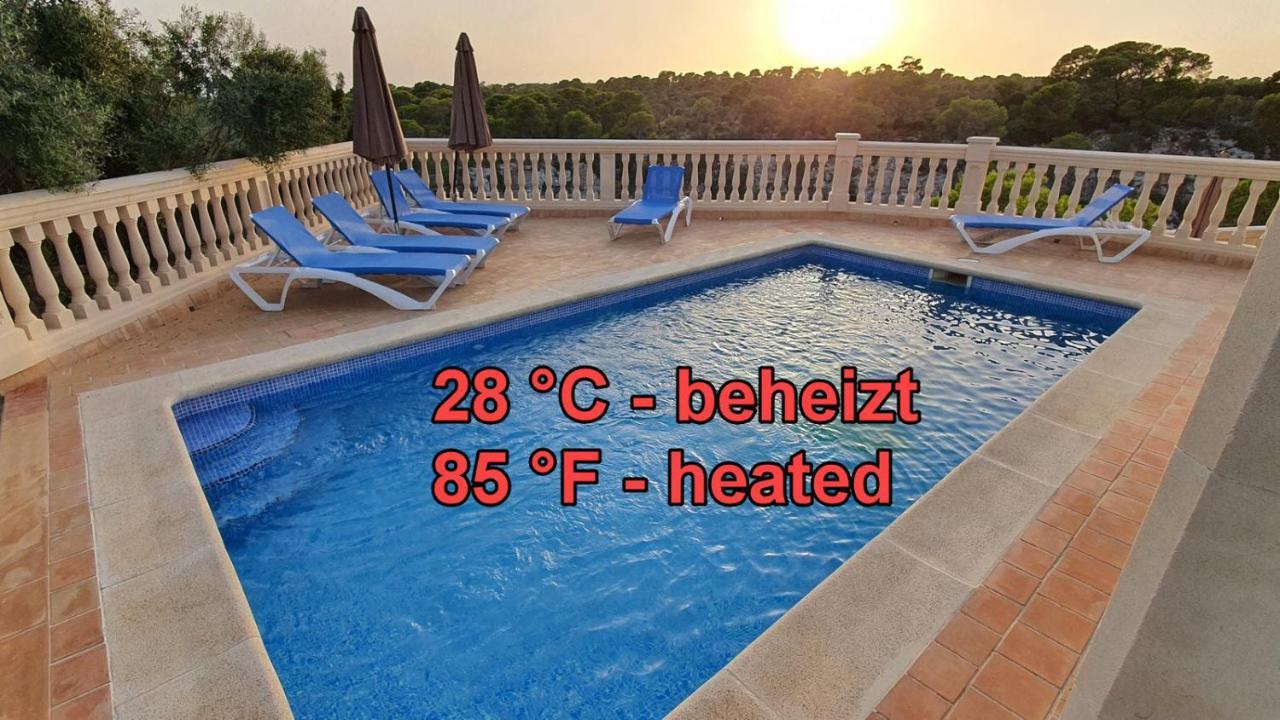* Casa Del Diamante - Meer- Und Buchtblick Villa * Cala Pi  Exteriör bild